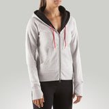 RYU Women's Thrive Full-Zip Hoody Grey Heather