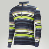 Helly Hansen Men's Active Half Zip Multi-Stripe Deep Steel