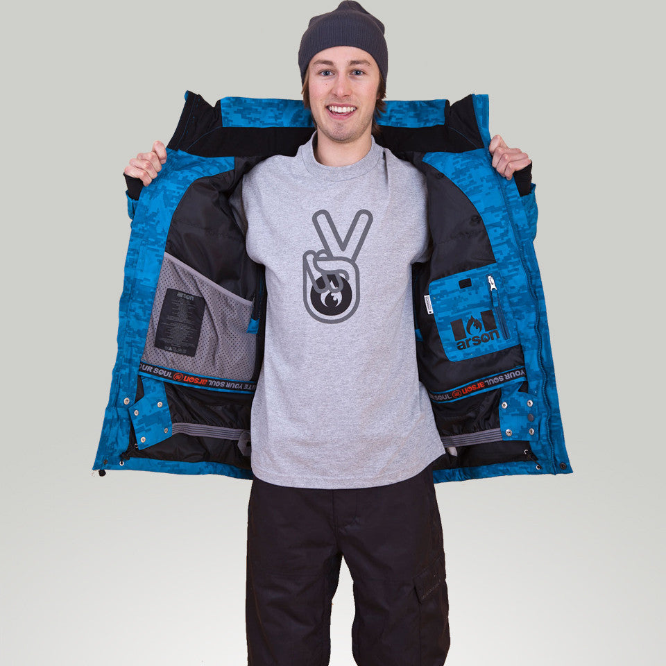 Arson top snowboard jacket