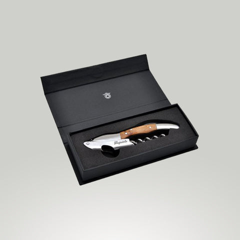 Baladeo Laguiole waiter's knife, olive tree wood, /gift box