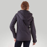 Orb Elvie Techwool Pea Coat Dark Charcoal