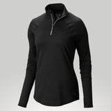 Mountain Hardwear Women's Butter Zippity Pullover Black