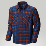 Mountain Hardwear Men's Trekkin Flannel Long Sleeve Shirt Darke Adobe