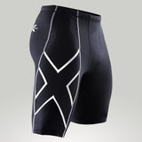 2XU Men's Elite Compression Short Black/Steel