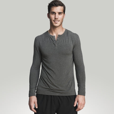 Cory Vines Men's The Neighborhood Henley Slate