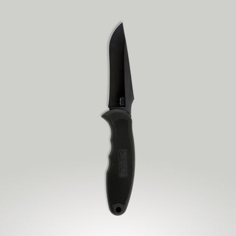 Sog Field Pup II Black Tini Leather Sheath