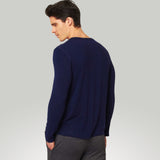 Cory Vines Men's The Neighborhood Henley Cobalt