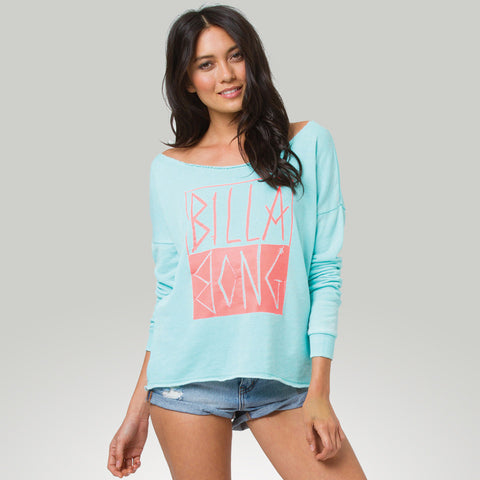 Billabong Women's Let it Go Top Mo-Mint