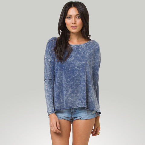 Billabong Women's Setting Free Top Blue Daze