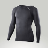 2XU Men's Base Long Sleeve Compression Top Black