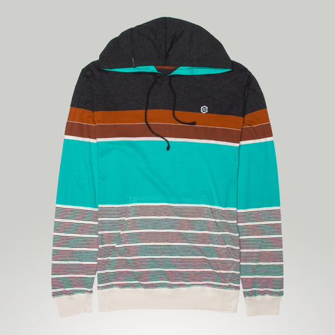 Billabong Men's Spinner Jersey Pull Over Clay Heather