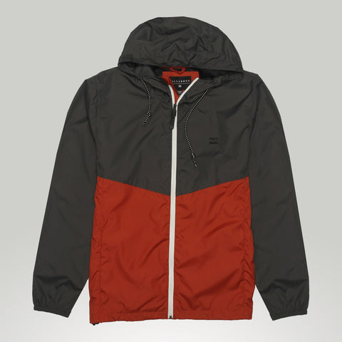 Billabong Men's New Force Jacket Red Orange