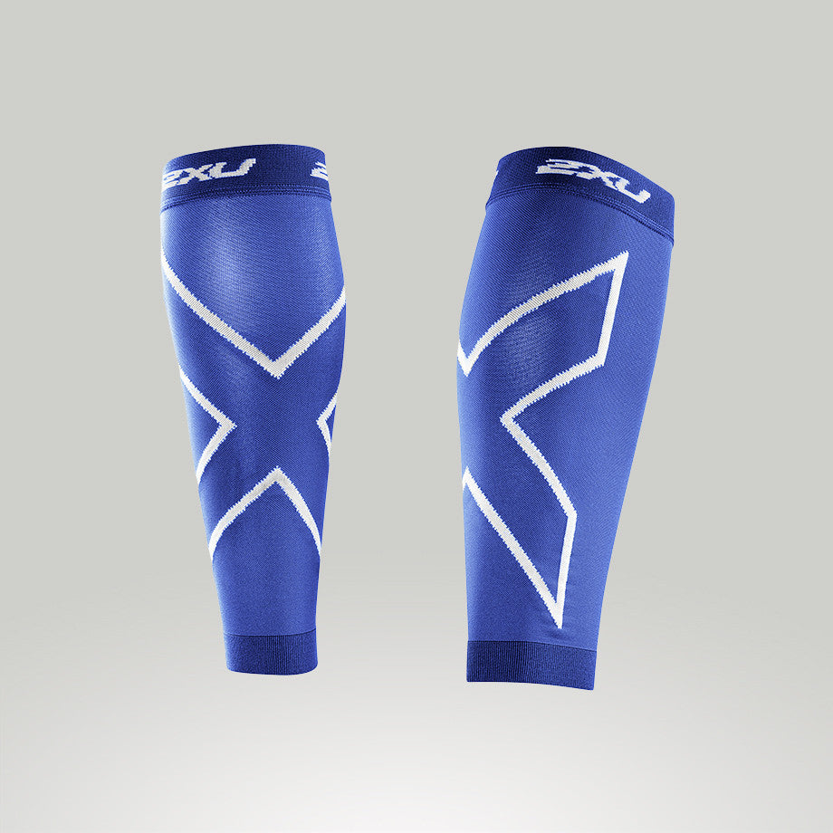 2XU Compression Calf Sleeves Royal Blue