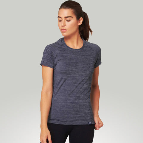 Cory Vines Women's The path Tee Heathered River